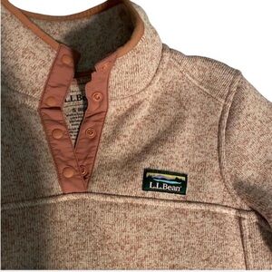 L.L. Bean Sweater Fleece Pullover